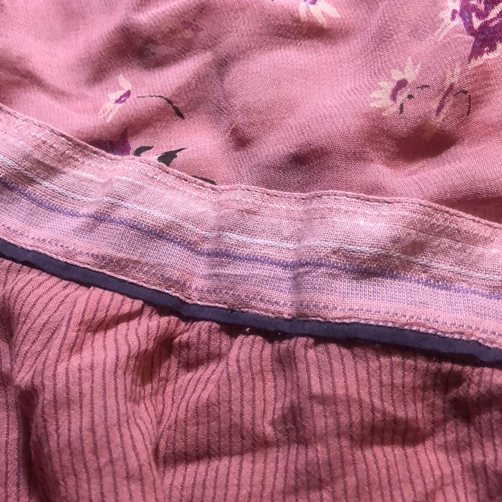 NEW FREE PEOPLE M L HEARTS COLORS SWING TOP BLOUSE - Picture 5 of 8